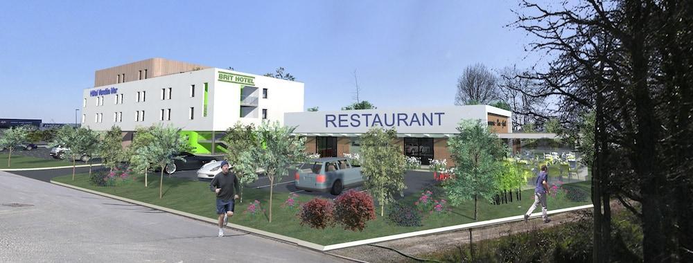 Brit Hotel Vendee Mer Les Achards  Bagian luar foto